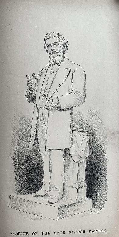 Statue of George Dawson